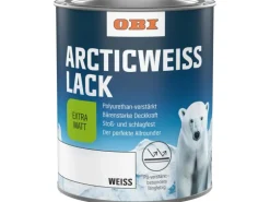 OBI Arctic Weißlack extramatt 2 l