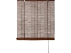 OBI Bambus-Raffrollo 120 cm x 160 cm Teak