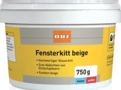 OBI Fensterkitt Beige 750 g