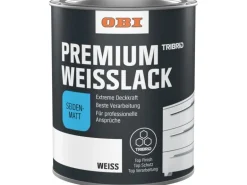OBI Premium Weißlack Tribrid seidenmatt Weiß