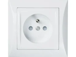 OBI Steckdose Ariane Polarweiß