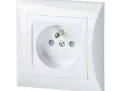 OBI Steckdose Ariane Polarweiß