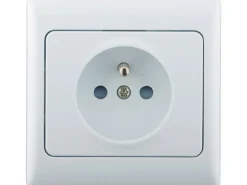 OBI Steckdose Rea Polarweiß