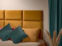 OBI Vorhang mit Tunnelzug Dunkelgrün 2er-Set 135 cm x 250 cm