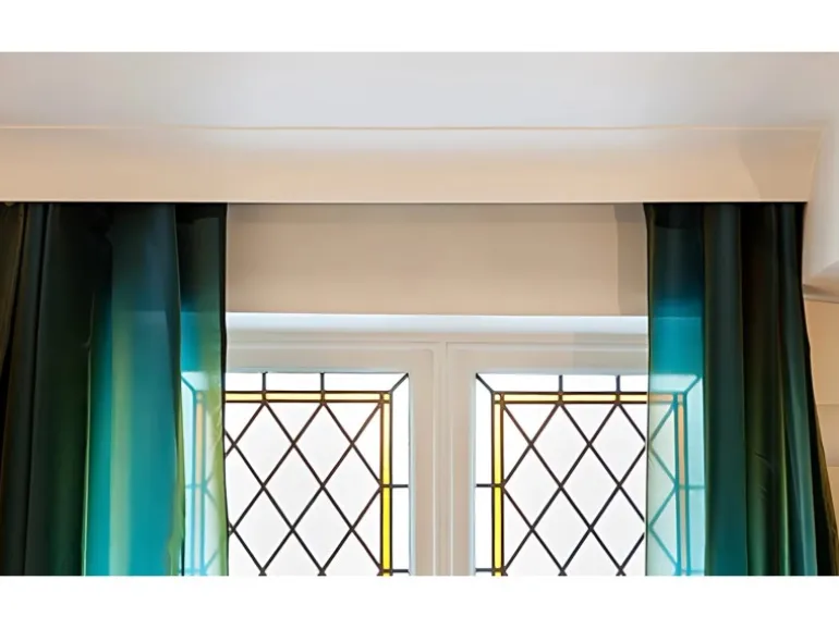 ORAC DECOR C991 Curtain Ulf Moritz LUXXUS Eckleiste indirekte Beleuchtung 2m 200 cm x 14 cm x 11 cm Weiß