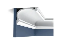 ORAC DECOR C342 HERITAGE L LUXXUS Stuck Profil Zierleiste Wand-Dekor-Leiste 2m 200 cm x 14 cm x 19 cm Weiß