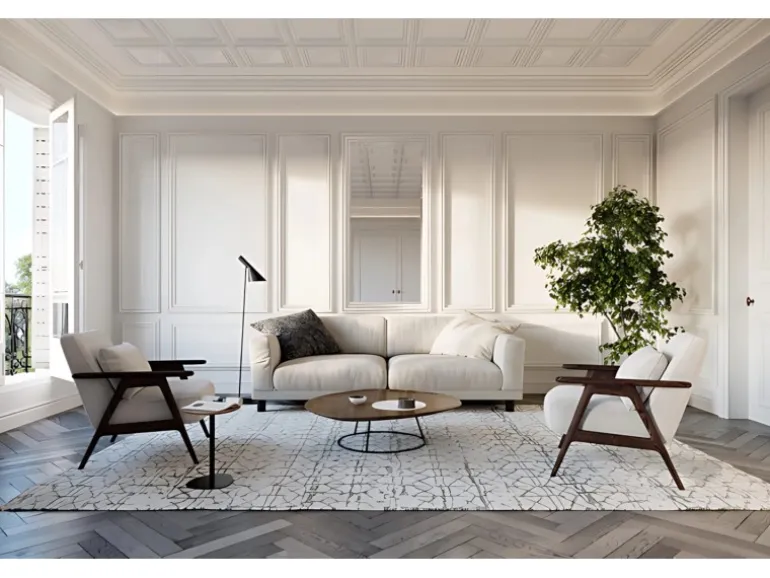 ORAC DECOR C323 LUXXUS AUTOIRE Eckleiste Stuckleiste Indirekte Beleuchtung 2 m 200 cm x 4,2 cm x 5,5 cm Weiß