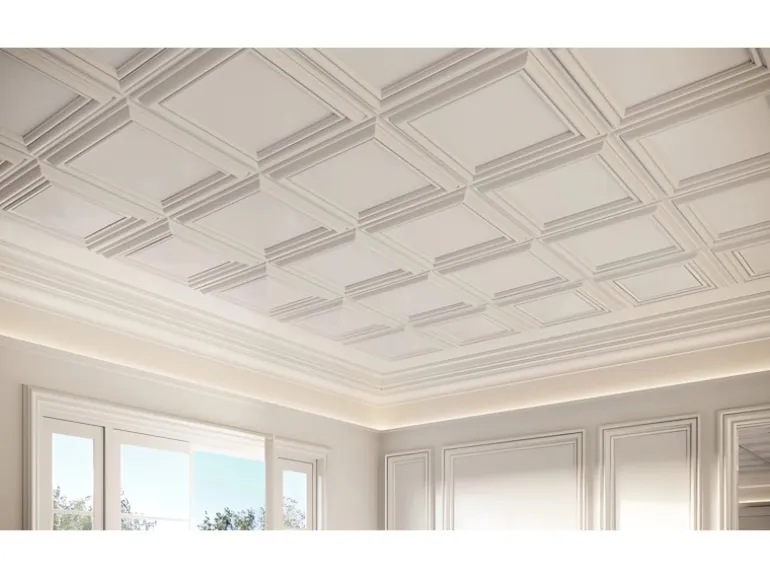 ORAC DECOR C323 LUXXUS AUTOIRE Eckleiste Stuckleiste Indirekte Beleuchtung 2 m 200 cm x 4,2 cm x 5,5 cm Weiß