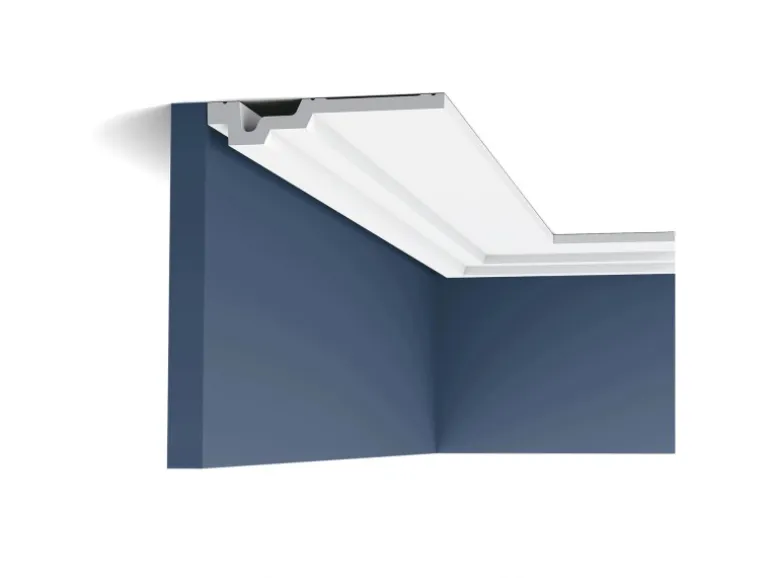 ORAC DECOR C353 LUXXUS Decken Eckleiste Stuckleiste Dekor Kanten Profil 2 m 200 cm x 3 cm x 16,5 cm Weiß