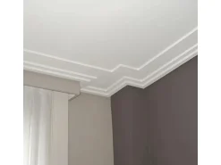 ORAC DECOR C353 LUXXUS Decken Eckleiste Stuckleiste Dekor Kanten Profil 2 m 200 cm x 3 cm x 16,5 cm Weiß