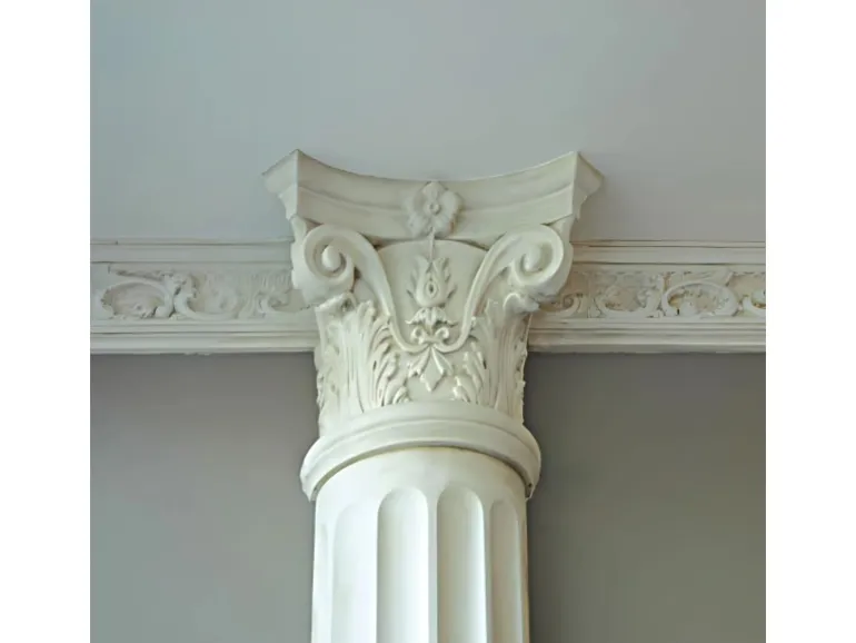 ORAC DECOR C201 LUXXUS Decken Eckleiste Profilleiste Relief Ornament Dekor 2 m 200 cm x 11,6 cm x 4,8 cm Weiß