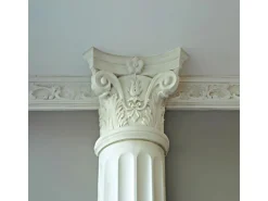 ORAC DECOR C201 LUXXUS Decken Eckleiste Profilleiste Relief Ornament Dekor 2 m 200 cm x 11,6 cm x 4,8 cm Weiß