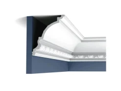 ORAC DECOR C301 LUXXUS Decken Eckleiste Stuckleiste Gesims Dekor Zierprofil 2 m 200 cm x 17 cm x 14,4 cm Weiß