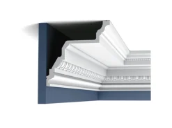ORAC DECOR C307 LUXXUS Decken Eckleiste Stuckleiste Gesims Dekor Zierprofil 2 m 200 cm x 19,5 cm x 19,5 cm Weiß