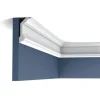 ORAC DECOR C321 LUXXUS Decken Eckleiste Stuckleiste Gesims Dekor Zierprofil 2 m 200 cm x 9,9 cm x 5 cm Weiß
