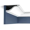 ORAC DECOR C331 LUXXUS Decken Eckleiste Stuckleiste Stuck Dekor Zierprofil 2 m 200 cm x 6,4 cm x 13,5 cm Weiß