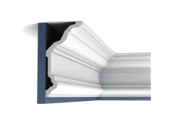 ORAC DECOR C332 LUXXUS Decken Eckleiste Stuckleiste Gesims Dekor Zierprofil 2 m 200 cm x 23 cm x 11,4 cm Weiß