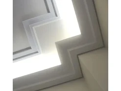 ORAC DECOR C356 LUXXUS Stuckprofil Zierprofil Stuckleiste Dekor Decken Leiste 2m 200 cm x 2 cm x 10 cm Weiß