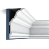 ORAC DECOR C340 LUXXUS Stuck Profil Decken Zierleiste Wand-Dekor-Leiste 2 m 200 cm x 25,6 cm x 13,5 cm Weiß