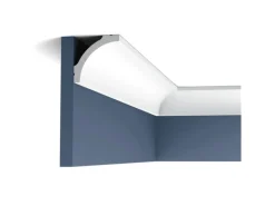 ORAC DECOR CB522N BASIXX Stuck Dekor Zierprofil Zier-Eck-Wand-Decken-Leiste 2 m 200 cm x 6,7 cm x 6,7 cm Weiß