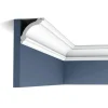ORAC DECOR CB511N BASIXX Stuck-Zierprofil Zierleiste Eck-Wand-Decken-Leiste 2 m 200 cm x 6,7 cm x 6,7 cm Weiß