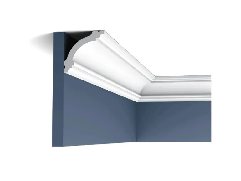 ORAC DECOR CB511N BASIXX Stuck-Zierprofil Zierleiste Eck-Wand-Decken-Leiste 2 m 200 cm x 6,7 cm x 6,7 cm Weiß