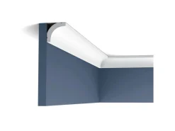 ORAC DECOR CB520N BASIXX Stuck Zierprofil Zierleiste Eck-Wand-Decken-Leiste 2 m 200 cm x 3,5 cm x 3,5 cm Weiß