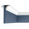 ORAC DECOR CB510N BASIXX Zierprofil Zierleiste Stuck-Eck-Wand-Decken-Leiste 2 m 200 cm x 4 cm x 4 cm Weiß