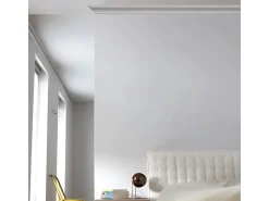 ORAC DECOR CB510N BASIXX Zierprofil Zierleiste Stuck-Eck-Wand-Decken-Leiste 2 m 200 cm x 4 cm x 4 cm Weiß