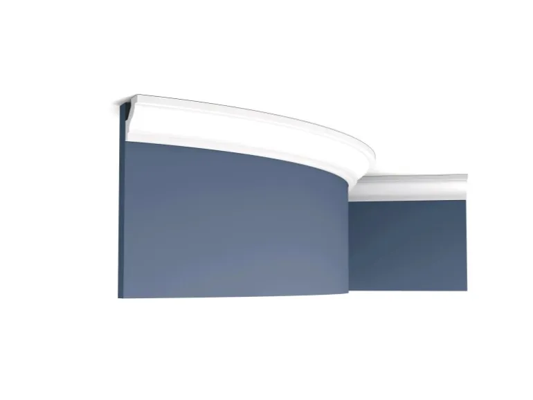 ORAC DECOR C230F LUXXUS flexi Eckleiste Stuckleiste Stuck Dekor Zierprofil 2 m 200 cm x 2,9 cm x 2,9 cm Weiß