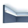 ORAC DECOR CX189 AXXENT Eckleiste für Indirekte Beleuchtung 2 m 200 cm x 2,7 cm x 2,7 cm Weiß