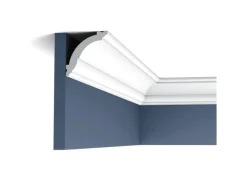 ORAC DECOR CX100 AXXENT Stuck Eckleiste Decken-Leiste Profil Zierelement 2m 200 cm x 6,9 cm x 7,1 cm Weiß