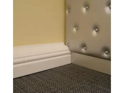 ORAC DECOR CX108 AXXENT Stuck Zierprofil Dekor-Wand-Decken-Leiste Eckleiste 2 m 200 cm x 5,4 cm x 5,5 cm Weiß