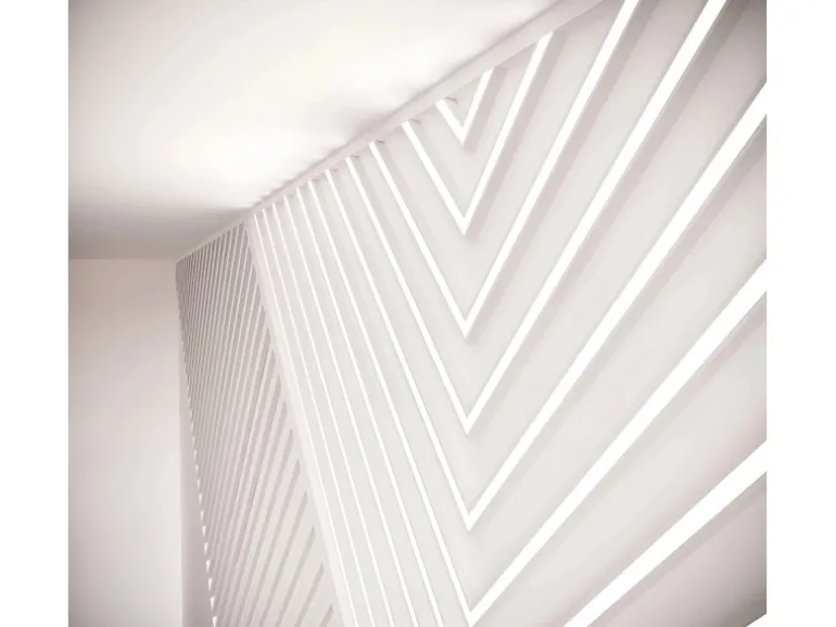 ORAC DECOR CX190 AXXENT U-PROFILE Eckleiste für Indirekte Beleuchtung 2 m 200 cm x 3,0 cm x 2,0 cm Weiß