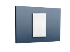 ORAC DECOR D507 LUXXUS Türaufdopplung Paneel-Dekor-Element Verkleidung Paneel 55 cm x 90,5 cm x 1,7 cm Weiß