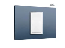 ORAC DECOR D507 LUXXUS Türaufdopplung Paneel-Dekor-Element Verkleidung Paneel 55 cm x 90,5 cm x 1,7 cm Weiß