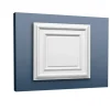 ORAC DECOR F30 LUXXUS Deckenplatte hochwertiges Tür Decke Wandpaneel 3D Paneel 59,5 cm x 59,5 cm x 4,3 cm Weiß