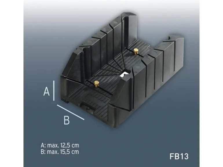 ORAC DECOR FB13 Gehrungslade, max. Verarbeitungsgröße H12,5 cm x B15,5 cm 21,3 cm x 15,5 cm x 37 cm Weiß