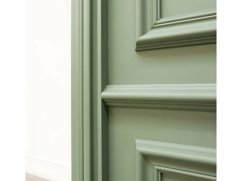 ORAC DECOR P4020F LUXXUS flexi Friesleiste Wandleiste Stuck Dekor Zierproil 2 m 200 cm x 5 cm x 2,9 cm Weiß