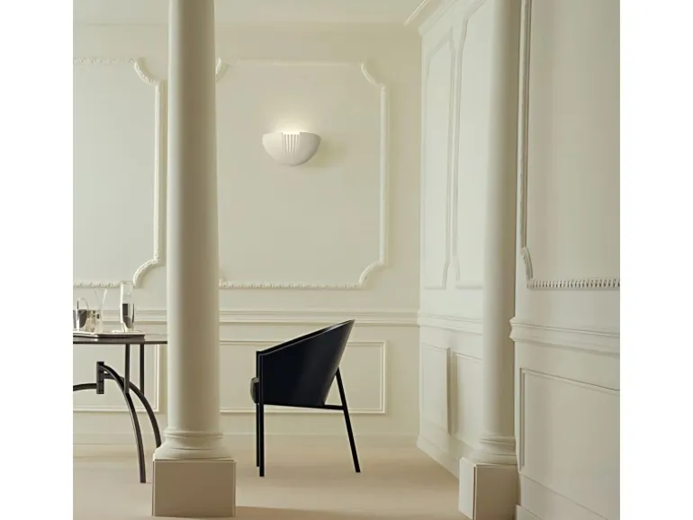 ORAC DECOR P8040F LUXXUS Flexible Wandleiste Friesleiste Stuck Leiste Profil 2 m 200 cm x 10,1 cm x 2,2 cm Weiß