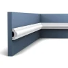 ORAC DECOR PX120 AXXENT Profilleiste Zierleiste Wand-Profil-Fries-Leiste 2 m 200 cm x 4 cm x 1,9 cm Weiß