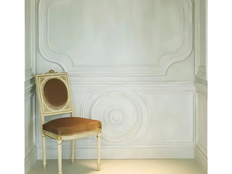 ORAC DECOR R10 LUXXUS Decken-RoSette Stuck Gesimse Wand Dekor Element 15 cm x 4,2 cm Weiß