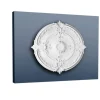 ORAC DECOR R73 LUXXUS DeckenroSette Stuck RoSette Zierprofil Dekor-Element 70 cm x 5,9 cm Weiß