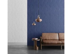 ORAC DECOR W213 3D Wandpaneel Wandvertäfelung Akustikpaneel Stuckleiste 2 m 200 cm x 1,6 cm x 25 cm Weiß