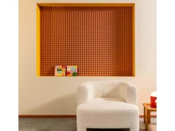 ORAC DECOR W115 3D Wandpaneel Wandvertäfelung Akustikpaneel Stuckleiste 2 m 200 cm x 2,3 cm x 25 cm Weiß