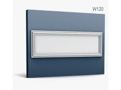 ORAC DECOR W120 LUXXUS AUTOIRE 3D Wandpaneel Wandpaneel Zierelement 0,75 m2 150 cm x 50 cm x 3,2 cm Weiß