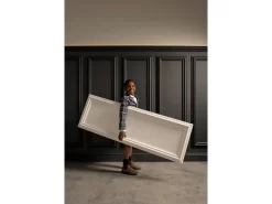 ORAC DECOR W120 LUXXUS AUTOIRE 3D Wandpaneel Wandpaneel Zierelement 0,75 m2 150 cm x 50 cm x 3,2 cm Weiß