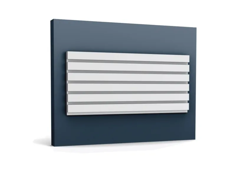 ORAC DECOR W111 MODERN BAR 3D Wandpaneel Zierelement 2 m 200 cm x 2 cm x 25 cm Weiß