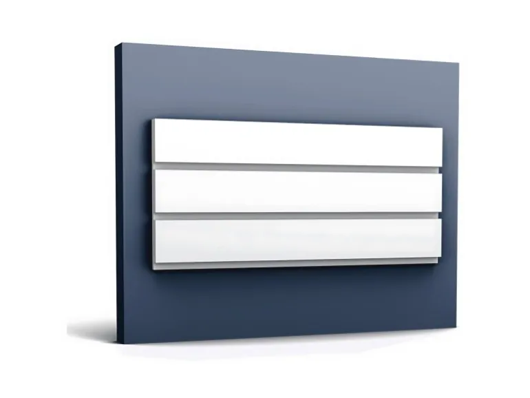 ORAC DECOR W116 MODERN BAR XL 3D Wandpaneel Zierelement 2 m 200 cm x 2 cm x 25 cm Weiß