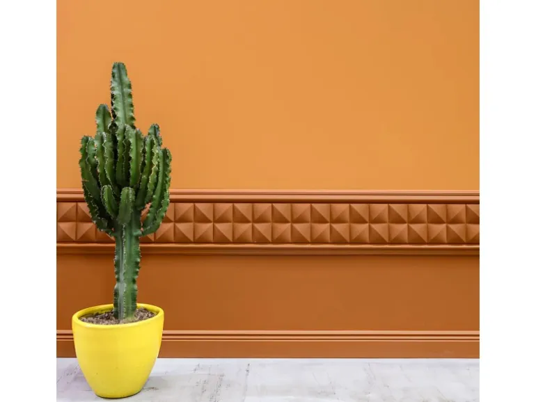 ORAC DECOR W113 MODERN COBBLE 3D Wandpaneel Zierelement 2 m 200 cm x 2,2 cm x 25 cm Weiß